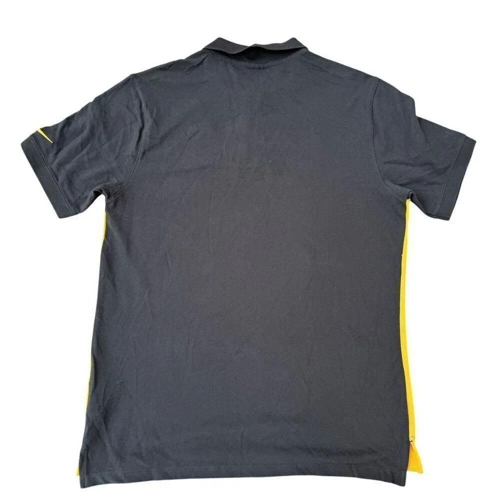 Nike NFL football Pittsburgh Steelers Men's Polo shirt 100% cotton size S NWT